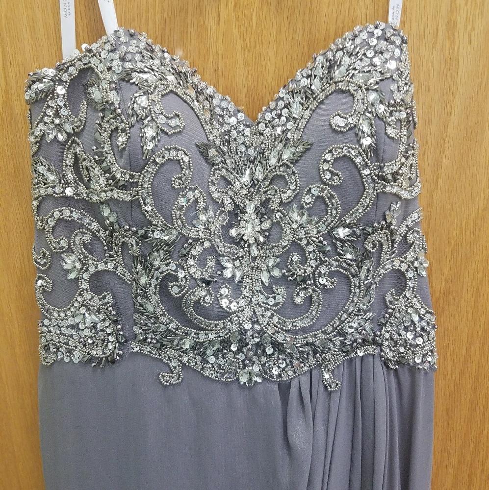 Strapless A-line